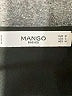Mango 100% Polyester Black 3/4 Sleeve Blouse Size M - photo 7