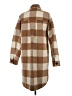 Rails Brown Wool Coat Size S - photo 2