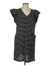 Assorted Brands Stripes Black Casual Dress Size L - photo 1