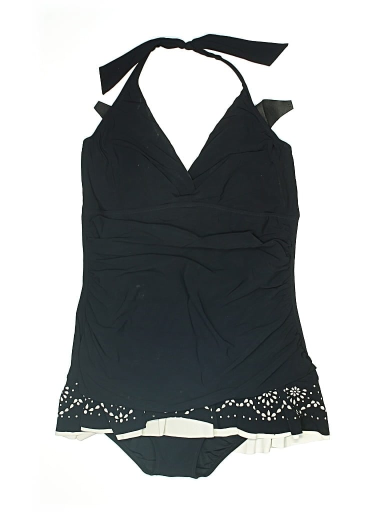 Pre-owned Profile By Gottex One Piece Swimsuit In Black