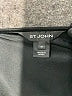 St. John Black Long Sleeve Blouse Size M - photo 7