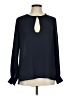 WAYF 100% Polyester Blue Long Sleeve Blouse Size M - photo 1