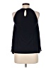 Cache 100% Polyester Black Sleeveless Blouse Size M - photo 2