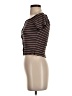 Eye Candy Brown Short Sleeve Top Size S - photo 5
