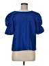 Lilly Pulitzer Blue Short Sleeve Blouse Size M - photo 1