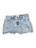 Universal Thread Blue Denim Shorts Size 8 - photo 1