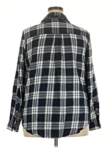 Style&Co 3/4 Sleeve Button-Down Shirt (view 2)
