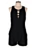Xhilaration Solid Black Romper Size L - photo 1
