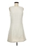 H&M 100% Polyester Tweed Ivory Casual Dress Size M - photo 1