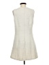 H&M 100% Polyester Tweed Ivory Casual Dress Size M - photo 2