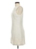 H&M 100% Polyester Tweed Ivory Casual Dress Size M - photo 5