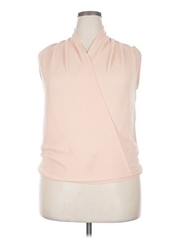 Buttons Sleeveless Blouse (view 1)