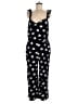 Ann Taylor LOFT Polka Dots Black Jumpsuit Size 8 - photo 1