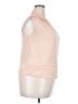 Buttons 100% Polyester Pink Sleeveless Blouse Size L - photo 4