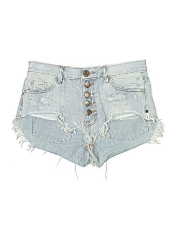 ONE X ONETEASPOON Denim Shorts (view 1)