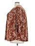 Beacon Brown 3/4 Sleeve Blouse Size 3X - photo 5