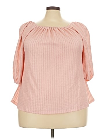Grace & Emma 3/4 Sleeve Blouse (view 1)