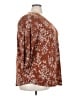 Beacon Brown 3/4 Sleeve Blouse Size 3X - photo 4