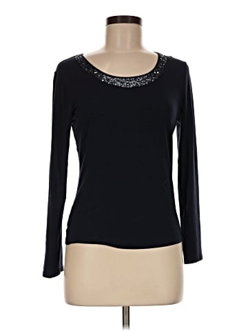 AK Anne Klein Long Sleeve Top (view 1)