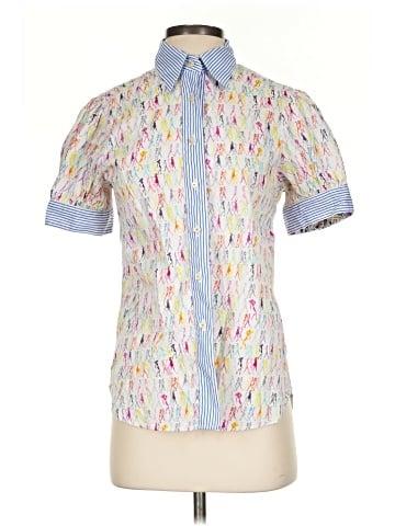 Robert Graham Short Sleeve Blouse (view 1)