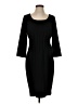 Calvin Klein Solid Black Cocktail Dress Size 2 - photo 1