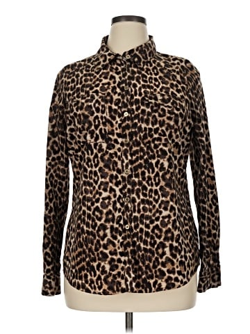 BCBGMAXAZRIA Long Sleeve Blouse (view 1)