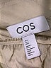 Cos Ivory 3/4 Sleeve Button-Down Shirt Size 4 - photo 7