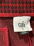 CAbi Plaid Red Casual Pants Size L - photo 7
