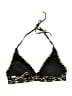 Robin Piccone Chevron-herringbone Black Swimsuit Top Size L - photo 2