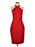 Taylor Solid Red Cocktail Dress Size 10 - photo 1