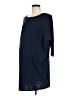Hatch 100% Polyester Blue Casual Dress Size Med Maternity (2) - photo 1