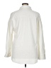 Unbranded 100% Polyester Solid Ivory Long Sleeve Blouse Size XL - photo 2
