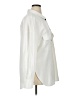 Unbranded 100% Polyester Solid Ivory Long Sleeve Blouse Size XL - photo 4