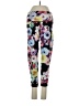 Active by Old Navy Print Pink Yoga Pants Size S - photo 1
