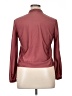 Assorted Brands 100% Nylon Burgundy Long Sleeve Blouse Size 14 - photo 2