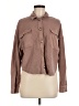 Oak & Trellis Brown Long Sleeve Button-Down Shirt Size M - photo 1