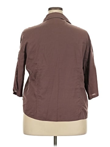 Woolrich 3/4 Sleeve Button-Down Shirt (view 2)
