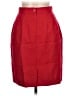 Charter Club 100% Polyester Solid Red Formal Skirt Size 10 - photo 2