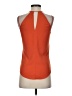 Trouve 100% Polyester Orange Sleeveless Top Size XS - photo 2