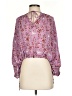 Rhode 100% Viscose Purple 3/4 Sleeve Blouse Size XS - photo 1