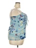 Xhilaration 100% Polyester Blue Sleeveless Blouse Size XXL - photo 4