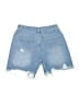 Shein Blue Denim Shorts Size 26 waist - photo 2
