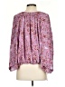 Rhode 100% Viscose Purple 3/4 Sleeve Blouse Size XS - photo 2