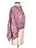 Rhode 100% Viscose Purple 3/4 Sleeve Blouse Size XS - photo 4