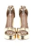 Lulus Gold Sandals Size 10 - photo 2