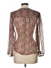 Joie Floral Pink Long Sleeve Blouse Size L - photo 2