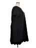 Jones Studio Solid Black Casual Dress Size 2X - photo 4