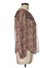 Joie Floral Pink Long Sleeve Blouse Size L - photo 4