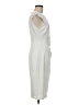 Grace Karin Solid Ivory Cocktail Dress Size M - photo 4