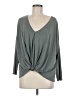 Cherish Gray Long Sleeve Top Size M - photo 1